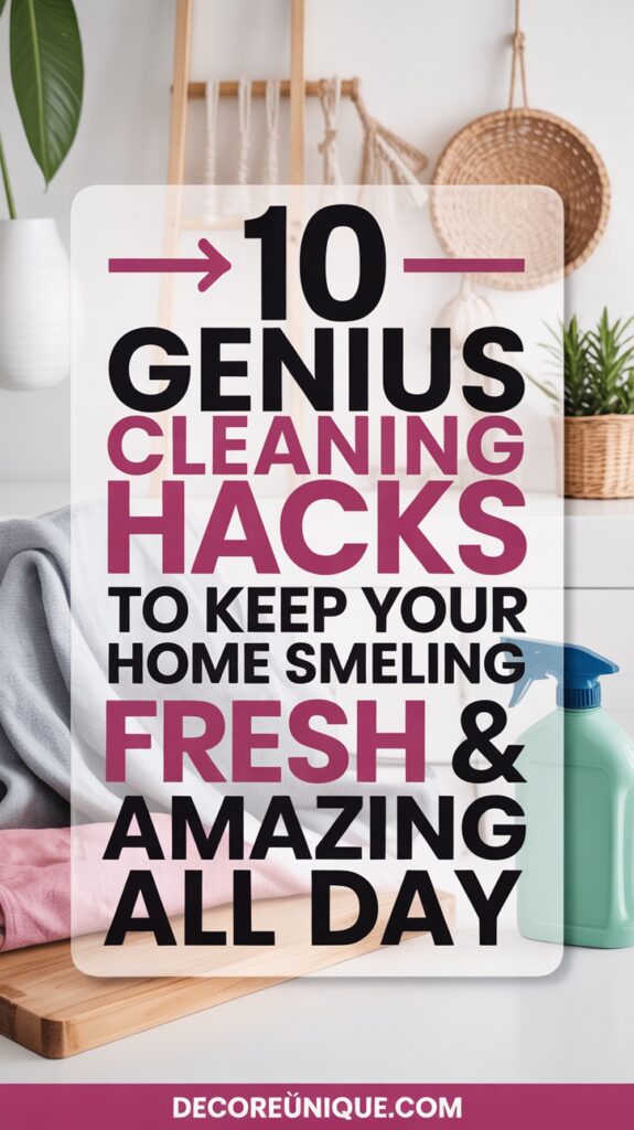 cleaning hacks to make house smell good