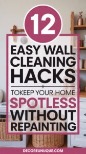 wall cleaning hacks