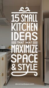 kitchen ideas for small spaces