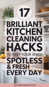kitchen cleaning hacks