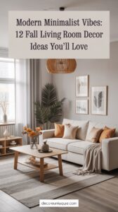 Fall Living Room Decor