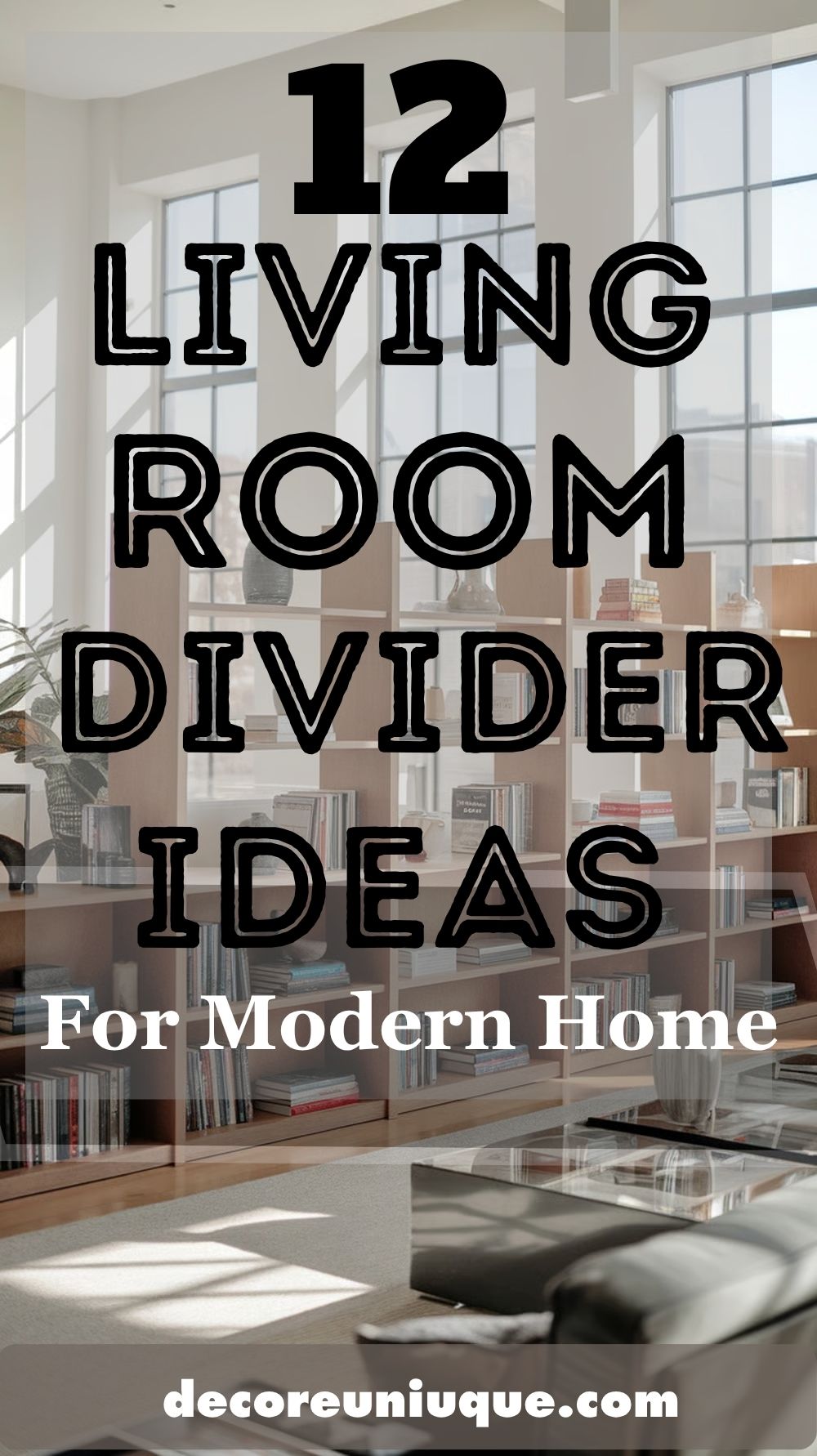 12 Genius Living Room Divider Ideas for Modern Homes