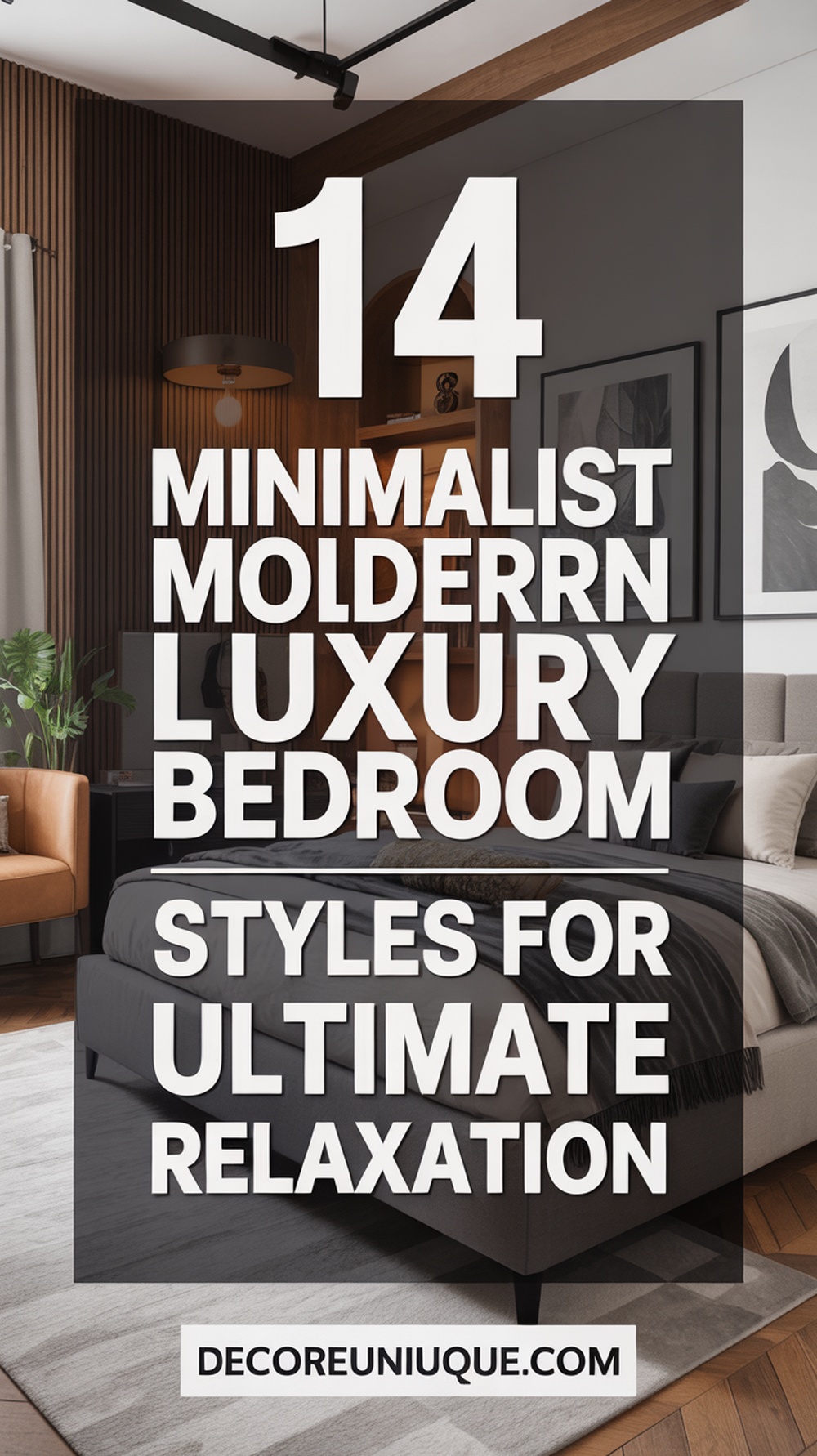 Minimalist Modern Luxury Bedroom