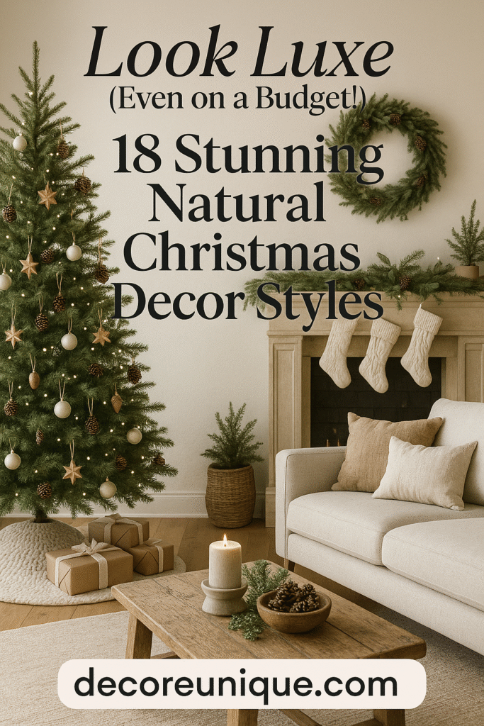 Natural Christmas Decor