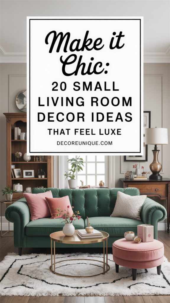 Small Living Room Decor