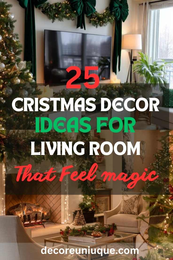 Christmas Decor Ideas For Living Room
