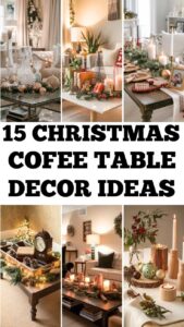 15 Christmas Coffee Table Decor Ideas